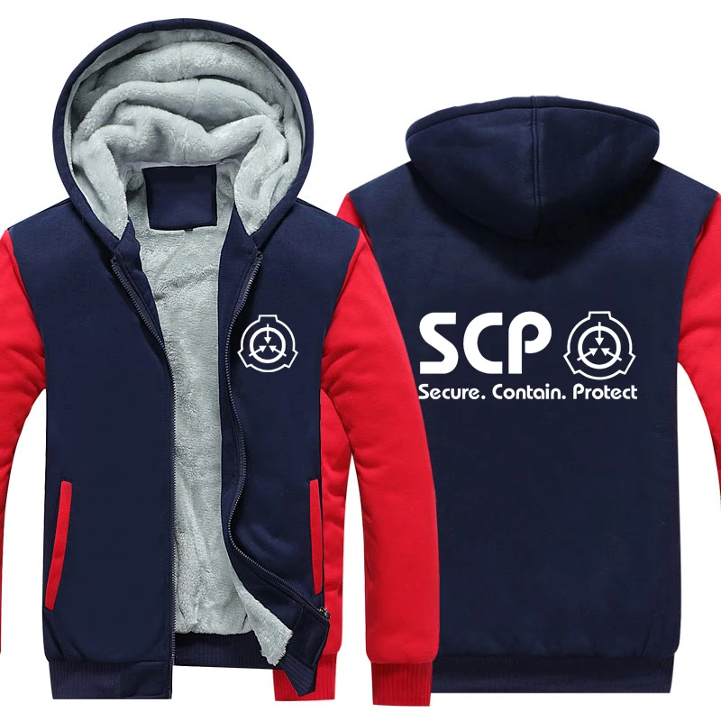 Лидер продаж свитшоты SCP Foundation Fans Высококачественная приталенная куртка унисекс