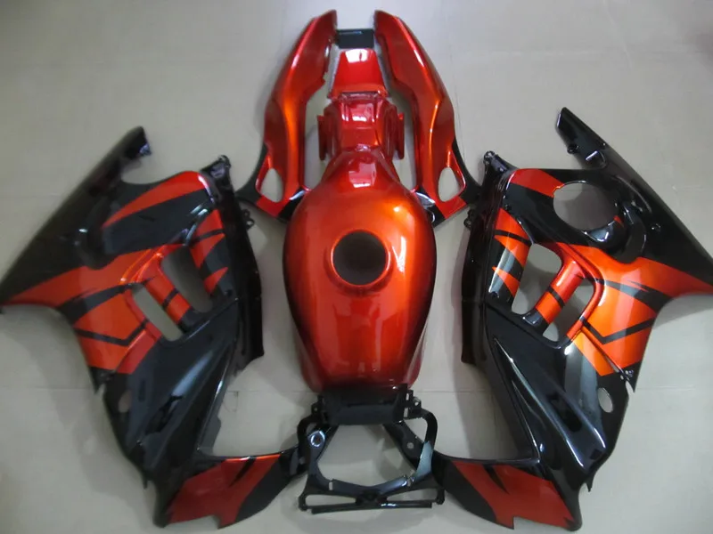 Комплект обтекателей для HONDA CBR600F3 97 98 CBR600 F3 CBR 600F3 1997 1998 600 новый оранжевый