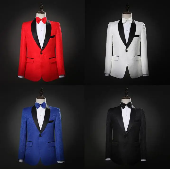 Red men suits designs business casual homme terno stage costumes for singers men blazer dance clothes jacket star style dress