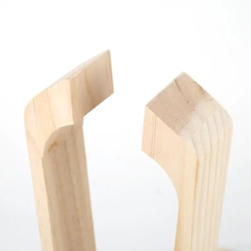 Кожаный стопорный зажим деревянный настольный стол для DIY шитья швейной шнуровки обработки ремесло пони Зажимная рама набор ручных инструментов