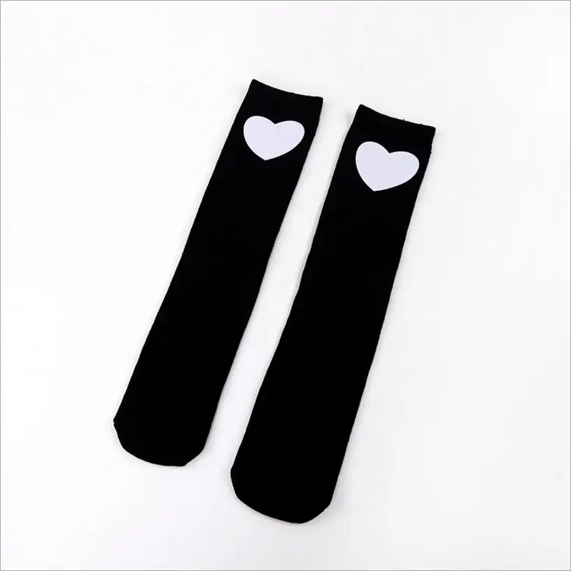 Kids Knee High Socks School White Socks Skate Children Baby Long Tube Leg Warm Girls Boys Football Stripes Cotton Sports - Цвет: kids Socks 3