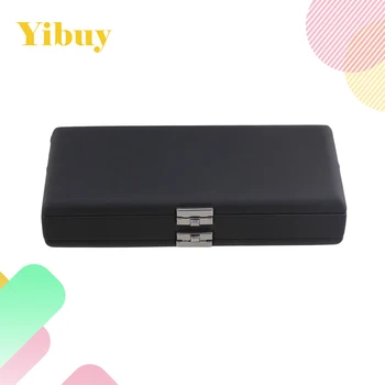 

Yibuy Black PU Leather 2 Layers Bassoon Reed Box Case Hold 20pcs Bassoon Reed