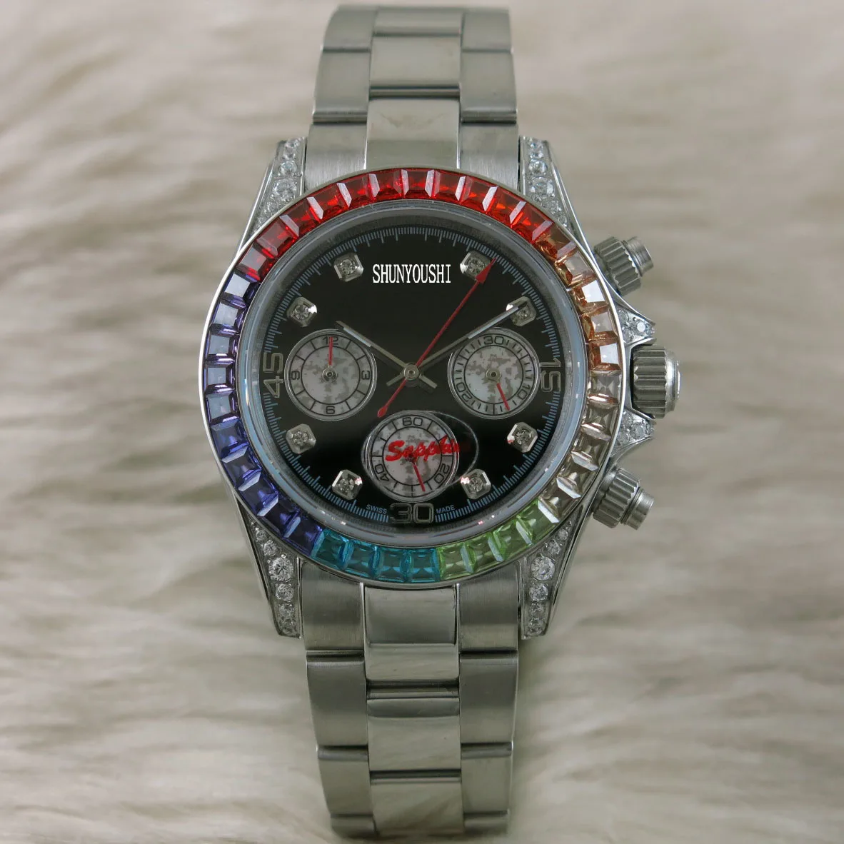 

WG05389 Mens Watches Top Brand Runway Luxury European Design Automatic Mechanical Watch