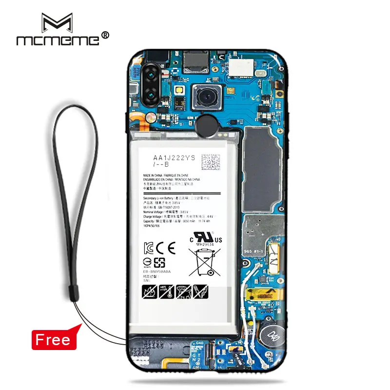 For Huawei Nova 3 3i Case cover Pretty interesting battery painting soft phone huawei p smart plus case Cover |
