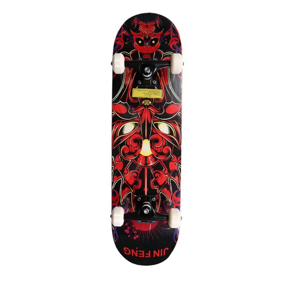 

NEW Double Kids and Adults Skateboard Cruiser 31" x 8" Concave Deck Four-wheel Long Skateboard Cruiser Longboard Skates Board