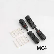 10 пар в комплекте; MC4 разъем мужского и женского пола, MC4 Панели солнечные разъем 30A 1000V для PV кабель 2,5/4/6 мм Панели солнечные подключения