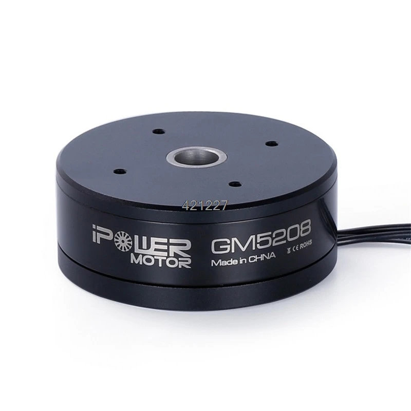 Iflight Ipower GM5208 200T 0 3 кг 5208 полый вал бесщеточный карданный двигатель для крепления