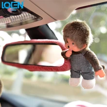 1pcs Cute doll Car Interior Mirrors covers case rearview mirror for toyota camry corolla crv ford VW Jetta passat audi a6