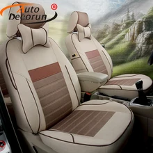 AutoDecorun Customized Covers Car Seat for Lexus LS400 LS460 LS460 LS460L Car Seat Cover Cushion Set Supports Auto Accessories