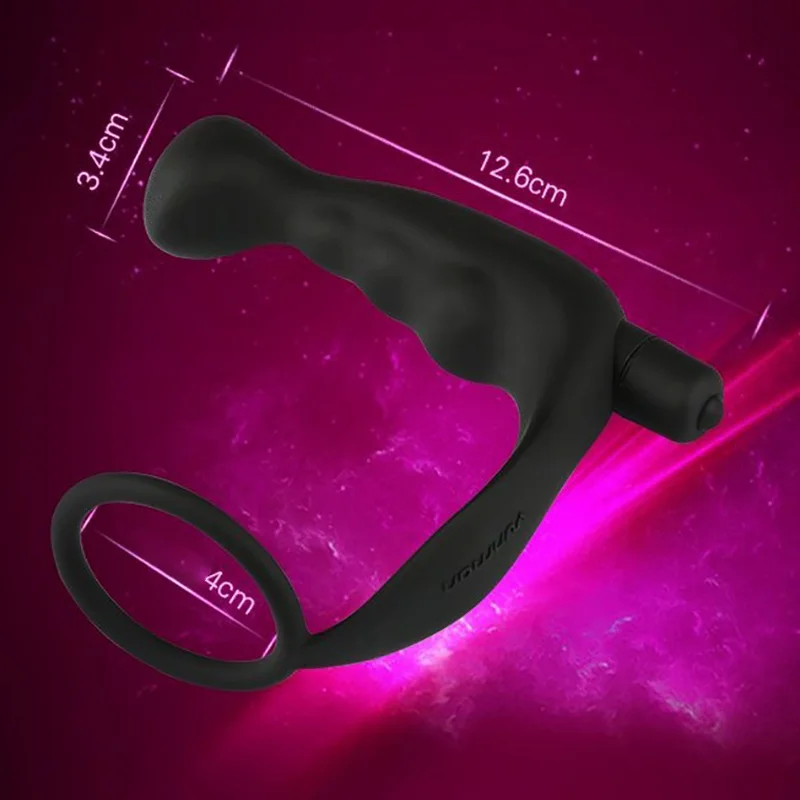 Silicone Butt Plug Vibrator Man (2)