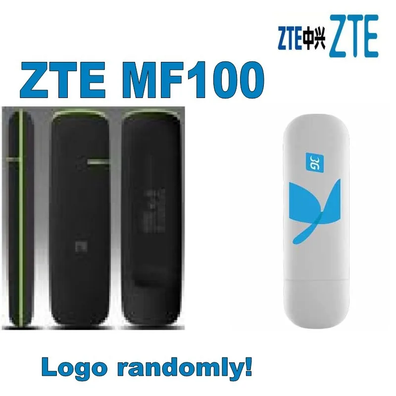 Оригинальный разблокированный HSDPA 3 6 Мбит/с ZTE MF100 3G беспроводной USB модем|huawei