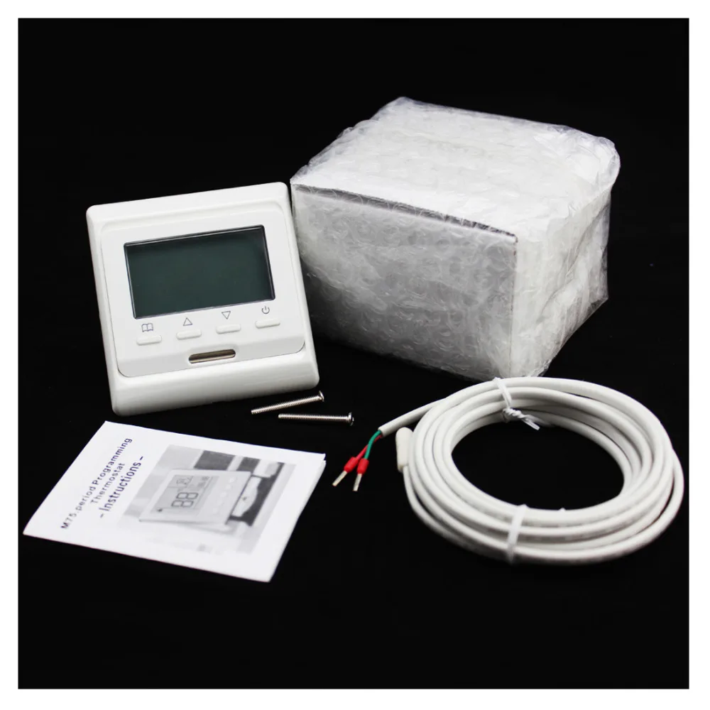 10SQM 160 W/M2 Kit de sistema de calefacción por suelo radiante eléctrico cómodo con controlador de temperatura, venta al por mayor T160-10.0