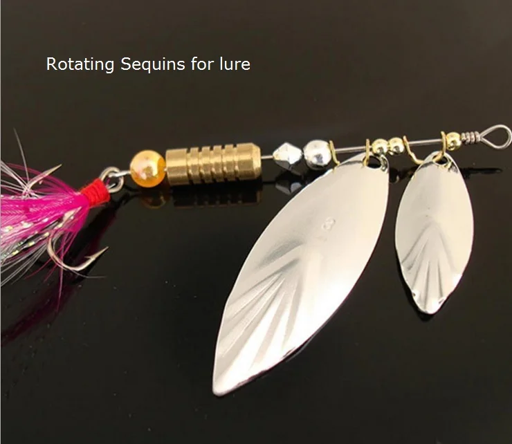

Rotating sequins for lure 6cm5 10g
