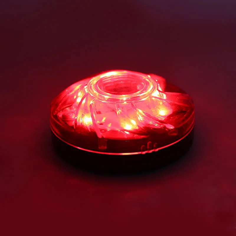 

Geoeon Red LED Emergency Light Multi-function Road Safety Flare Lamp Magnetic Flashing Strobe Waterproof Warning Night Light