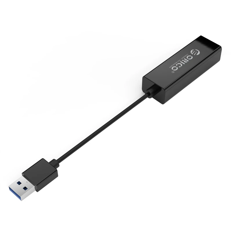 ORICO UTJ USB 3,0 гигабитный Ethernet адаптер USB для RJ45 lan сетевая карта для Windows 10 8 8,1 7 XP Mac OS ноутбук ПК-черный