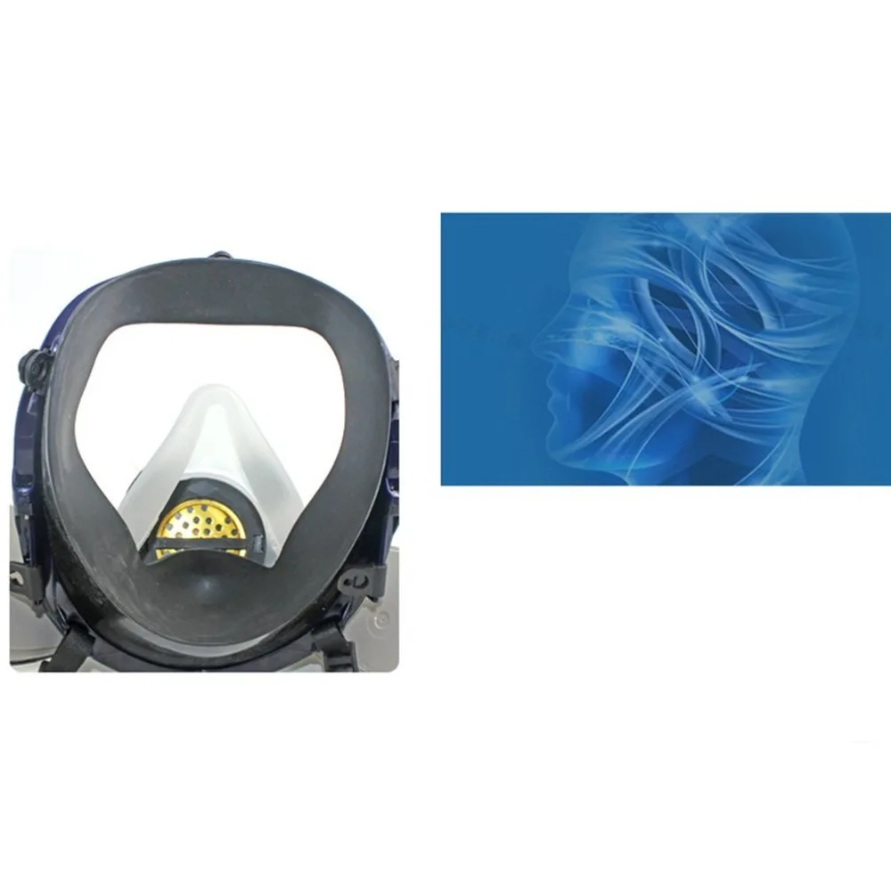 6800 противогаз для тела без фильтра респиратор для пыли краска пестицид спрей силиконовый картридж сварочная химическая маска поддержка 3М фильтр