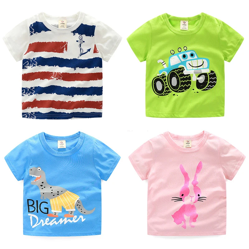 Short sleeve boys t shirt baby boy summer clothes toddler