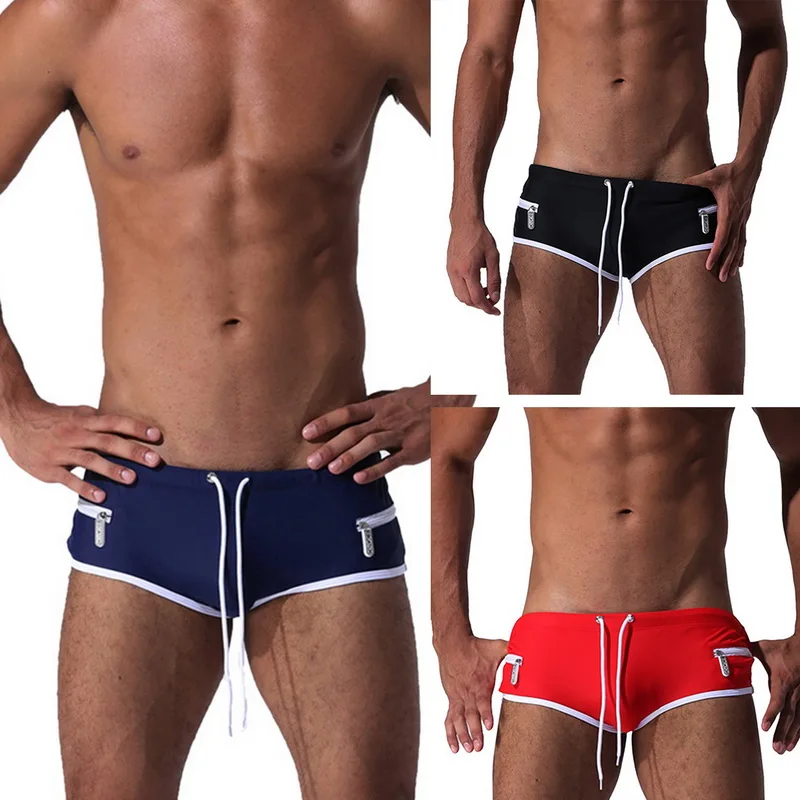 

Mens Casual Quick Dry Beach Board shorts 2019 Brand Men Swimming Shorts Fashion Zipper Pockets Male Plus Size Shorts 3XL