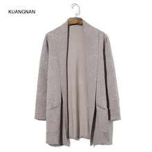 Big Size M-5XL High Quality Mens Sweaters Long Knitwear Jacket Male Fashion Casual Slim Fit Knitted Cardigan Coat