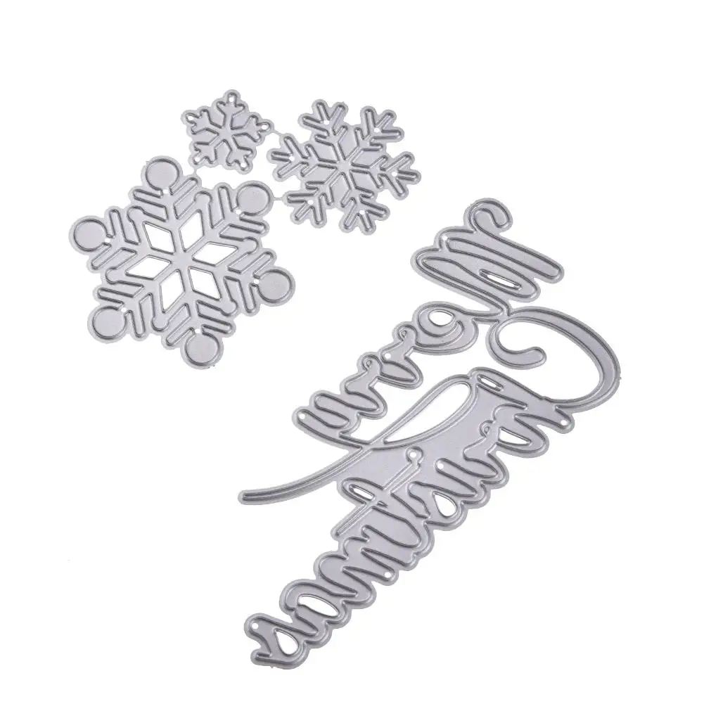 

SaiDeng Merry Christmas Cutting Embossing Dies New Craft Cutting Dies 2018-25