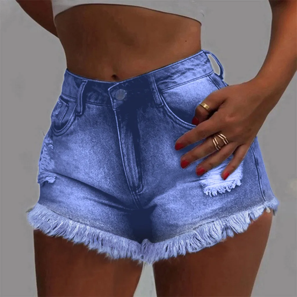 Шорты женские летние джинсовые шорты плиссированные szorty damskie Pantalones Cortos Mujer Spodenki Damskie шорты с высокой талией джинсы