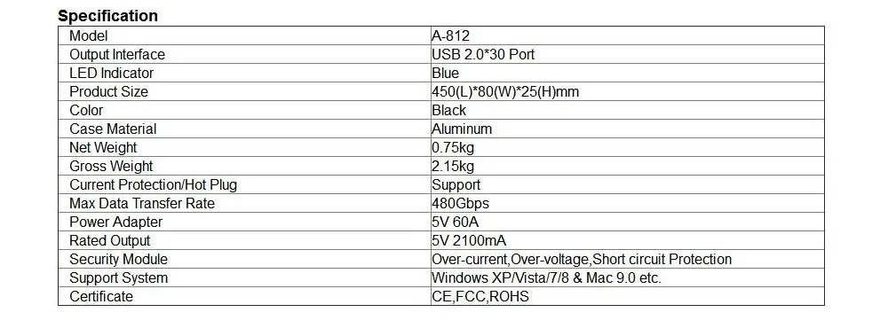 usb hub 2.0 30 port