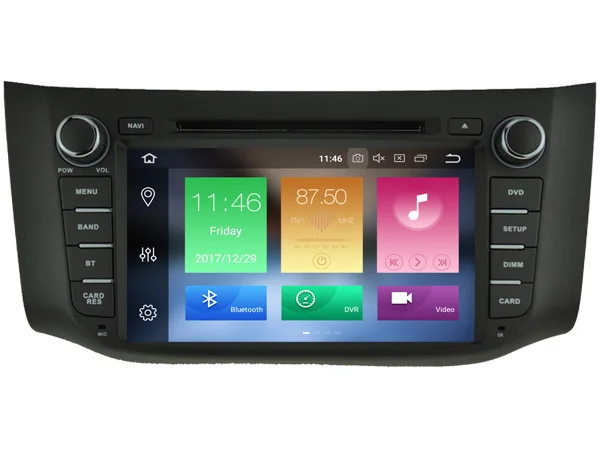 

Navirider Android 8.0 radio tape recorder octa Core 4GB RAM 32GB rom with IPS screen for NISSAN SILPHY stereo head unit
