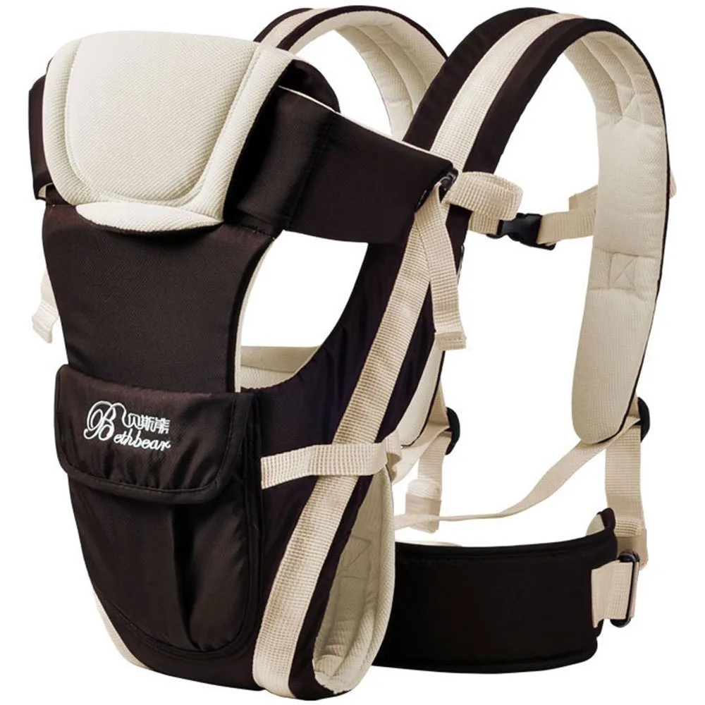 Kopen 2 30 maanden Ademende Multifunctionele Voor Facing Draagzak Baby Comfortabele Sling Backpack Pouch Wrap Baby Kangoeroe