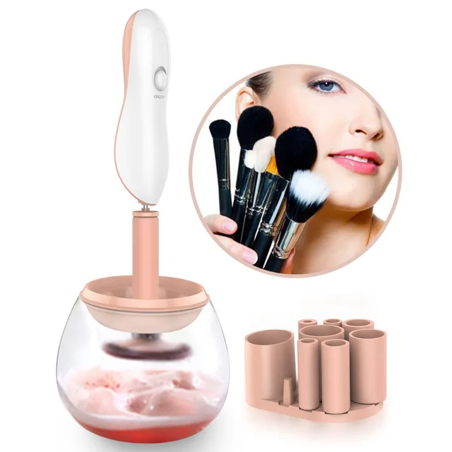 Cheap Makeup Brush Cleaner & Dryer Set Automatic Electric Premium Cleaning Tool, Cleans Makeup Brushes with 360 Degree Rotation Cheap Makeup Brush Cleaner & Dryer Set Automatic Electric Premium Cleaning Tool, Cleans Makeup Brushes with 360 Degree Rotation
