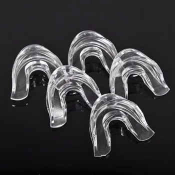 

Free shipping ! (30pieces / lot ) Dual Soft Duplex Mouth Tray, Teeth Whitening Silicone Material Mouth Guards