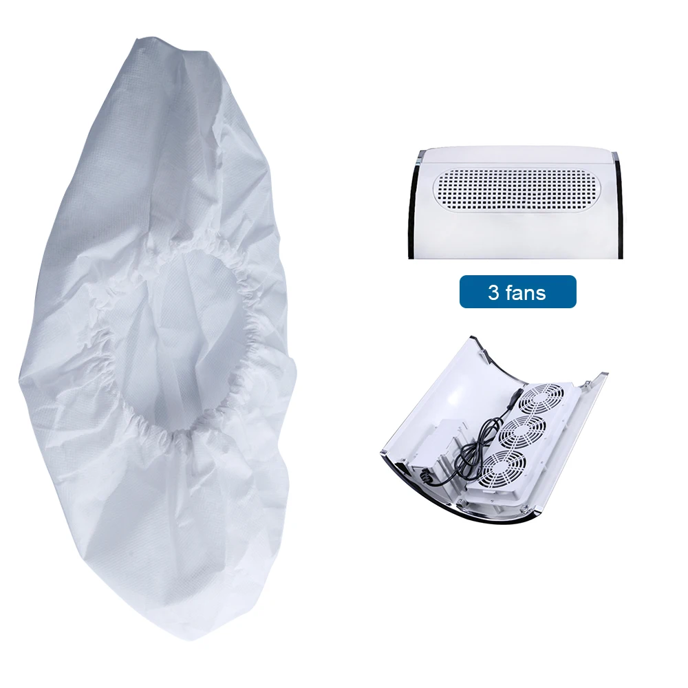 

2/3pcs Nail Dust Collector Bag Non-woven Replacement Bags for Manicure Tools Nail Dust Suction Machine Vacuum Cleaner Dust Bag
