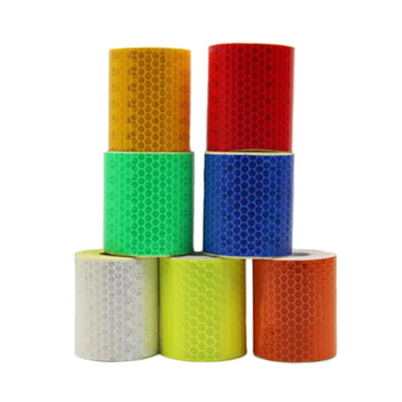 5cm3m Bicycle Reflective Sticker Warning Security Film Tape For Bike Motorcycle Vest Safety Heat Transfer Car Stickers SW0022 (6)