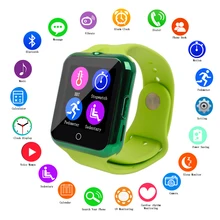 2016 Bluetooth Smart Uhr C88 Sync Notifier Unterstützung SIM TF Karte Mehrsprachig SmartWatch Für IPhone IOS Android 0.3 MP Kamera