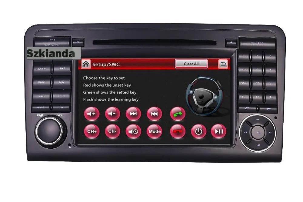 Best 7 inch Touch Screen 2 din car dvd player for Mercedes Benz ML GL CLASS W164 ML350 ML500 GL320 3G Steering wheel Control Free Map 3 Best 7 inch Touch Screen 2 din car dvd player for Mercedes Benz ML GL CLASS W164 ML350 ML500 GL320 3G Steering wheel Control Free Map 3