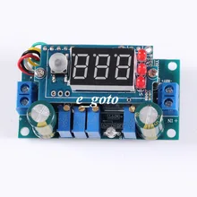 MPPT Солнечный Регулятор 5A DC-DC Step-down Модуль Зарядки Цифровой CC/CV Зарядки Аккумулятора Модуль со СВЕТОДИОДНОЙ