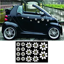 Il trasporto libero 16 fiori romantico grafica del vinile per per smart camion moto casco