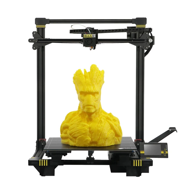 Best Offers ANYCUBIC Chiron 3D Printer Kit With PLA Filament Plus Size TFT Auto-leveling Gadget DIY 3d impresora Newest Big FDM 3d Printer