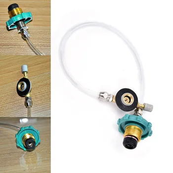 

1Pc Camping Outdoor Gas Propane Flat Cylinder Tank Refill Coupler Adapter
