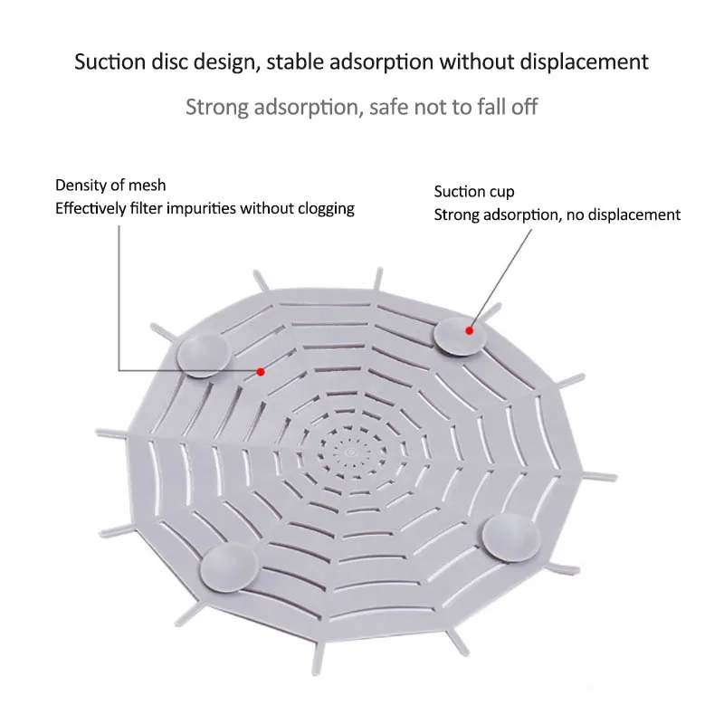 1 шт. аксессуары для душевой и ванной фильтры для раковины портативный паутина слив волос пробка раковина сито для муки фильтр для водостока