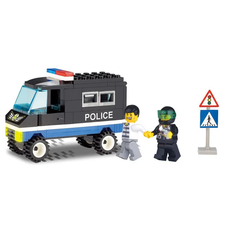 

Enlighten Models Building toy E126 60pcs Car Blocks Toys Hobbies For Boys Girls Model Building Kits