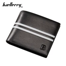 Baellerry Short Money Men Wallet Male Purse Bag Cuzdan For Baellery Portomonee Walet Vallet Kashelek Klachi Billetera Partmone betiteto brand genuine leather men wallet male coin purse handy vallet carteras money bag clutch kashelek portomonee partmone
