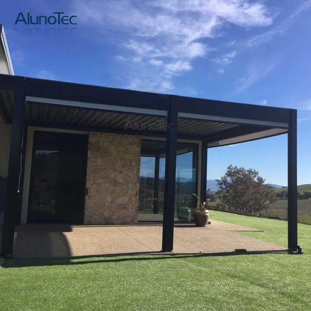 pergola aluminum, aliexpress : buy aluminum pergola motorized opening roof with, Design ideen