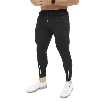 

Spring Summer Mens Pants Fashion Skinny Sweatpants Mens Joggers Striped Slim Fitted Pants Gyms Clothing