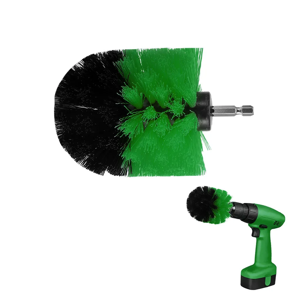 Dia. 3.5 inch Electric Floor Cleaning Brush Drill Power Tool For