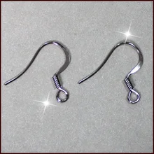 White Gold Earring Hooks And Get Free Shipping On Aliexpress Components Earring Hooks White Gold Jewelry Making Findings