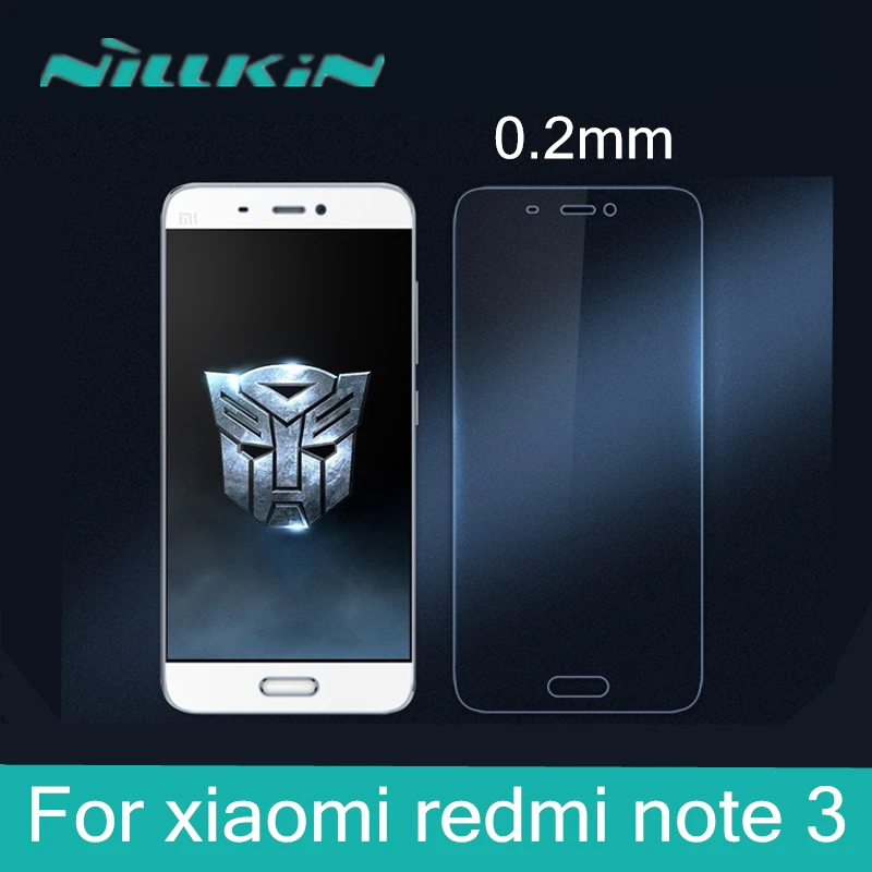 Для xiaomi редми примечание 3 H + Pro 2.5 Г круглый край 0.2 мм Закаленное Стекло Экран
