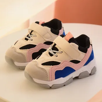 

Spring Autumn Kids Shoes Soft Breathable Children Shoes For Girls Boys Light-weight Sport Shoes Kids Sneakers Size 21-30
