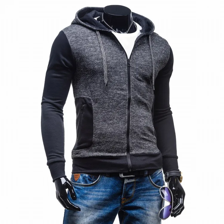 2017 Hoodies Men Sudaderas Hombre Hip Hop Mens Brand Upscale Slim Hedging Hoodie Sweatshirt Slim Fit Men Hoody 2XL WE