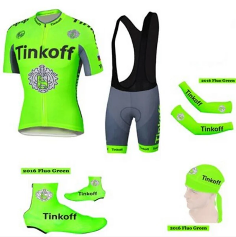

2016  Fluorescent green Breathable Cycling jersey /Quick-Dry Ropa Ciclismo Bike Cycling Clothing Sportswear Maillot Ciclismo