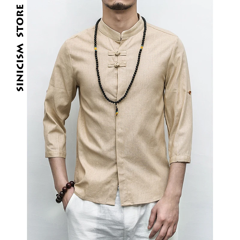 Sinicism Store мужские хлопковые льняные футболки с изображением лягушки Мужская